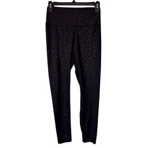3/$20 Yogaland USA Black Leopard Print Leggings